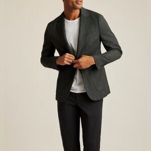 Bonobos Jetsetter Unconstructed slim fit Wool Blazer Marzotto Men size 42R wool